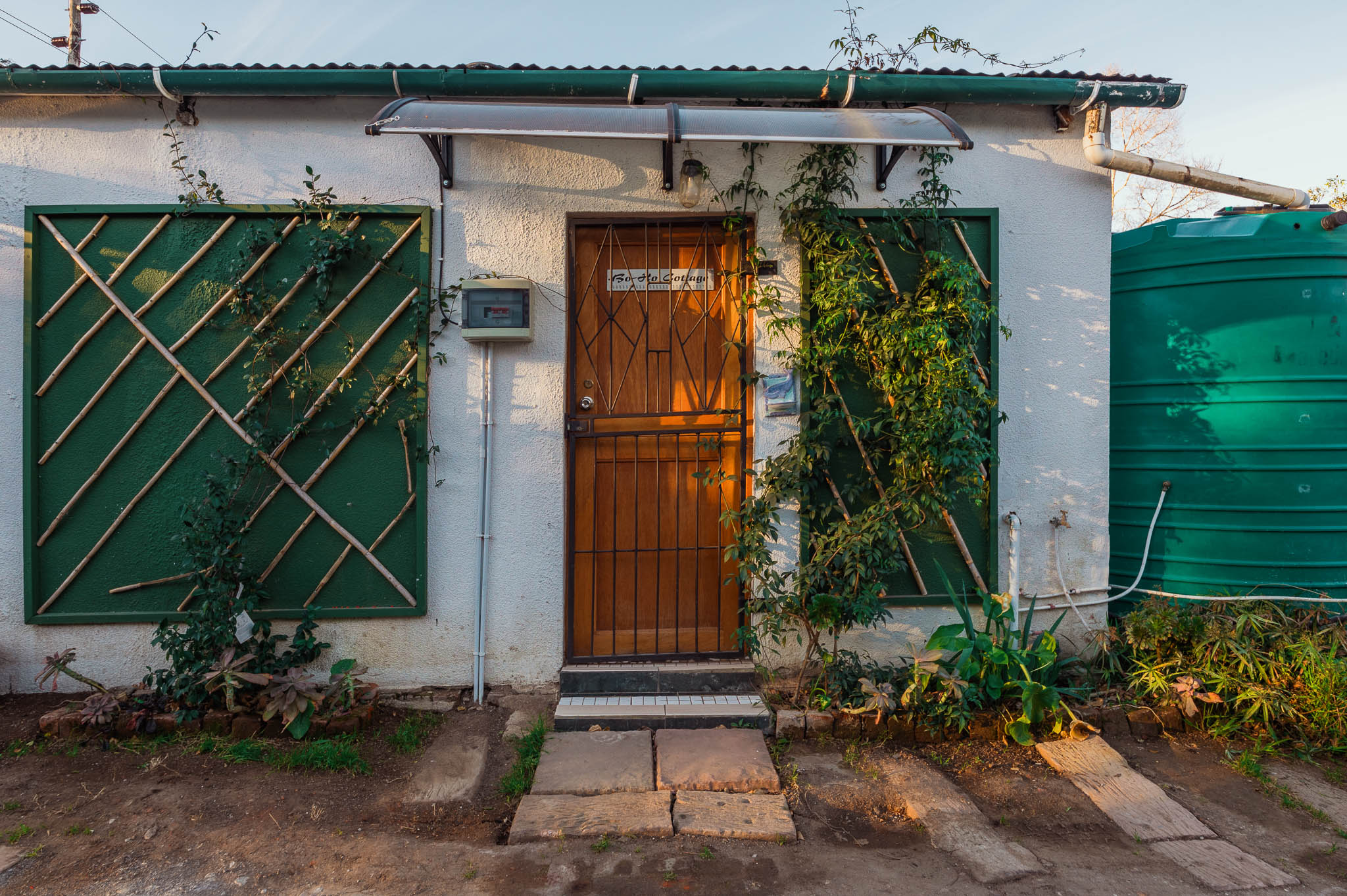 Boho Cottage Exterior
